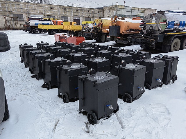 Газовый плавильный передвижной котел SM-24M 